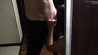 18-year-old amateur gets fucked hard in mirror session