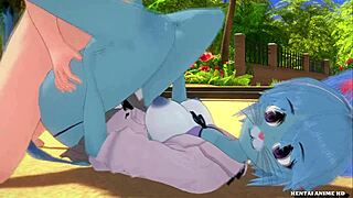 Nicole Watterson's cartoon hentai fantasy comes true