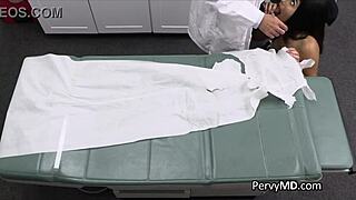 Hot Latina gets her pussy pierced by her doctor in a hardcore scene