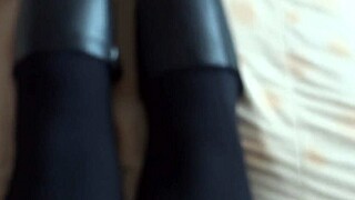 Maid's stepson films me while I pleasure myself