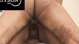 A homemade video of a rough encounter with an amateur couple