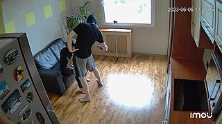 First time webcambing: gay amateur Libor's big cock and skills on display