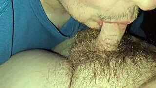 Gay sex scene with sucking and blowing