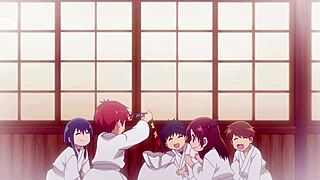Beautiful women in Megami-ryou: The New Ladies of the Academy
