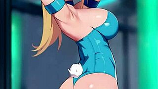 A compilation of bunny girl hentai images