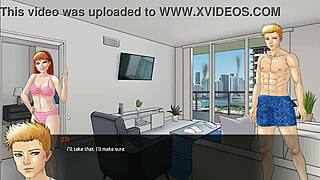 Red-haired beauty in steamy ZB Complex hentai game