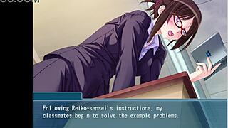 The cute teacher's hidden masochism and lust
