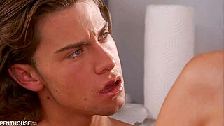Fake-boobed babe gets hardcore pussy-fucking from her boss