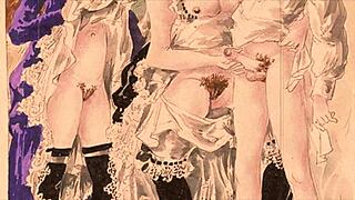 Erotic illustrations from the past