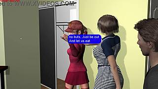 Femdom and sadomasochistic relationship between Matt and the bus stop girl