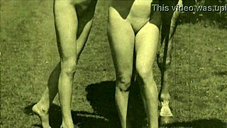 Outdoor sex with a taboo hairy pussy and an antique pooch