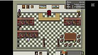Hentai game with an adult cartoon theme