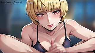 3D cartoon of stepmother's revenge with a big cock