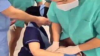 Anal surgery in an Argentinian hospital with a big ass babe