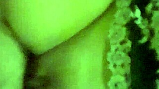 Big tits brunette gets a shaved pussy creampie