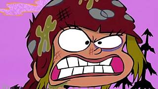 Nazz the anime porn star in action with Kevin