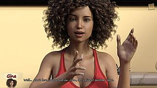 3D game of Big City Pleasures 55: Gina's solo adventure