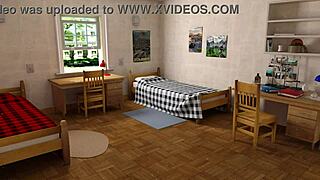 3D animated university girls get stolen and have hot scenes
