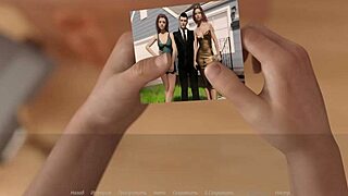 Beautiful nipples and great game with cum in mouth scenes