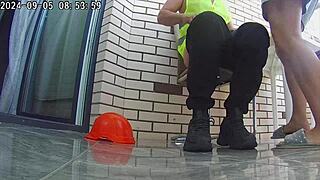 Cheating wife seduces builders for repairs and taboo sex