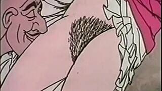 Hairy pussy brides and sluts in hentai porn movies