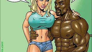 Hey, wanna see two hot blondes in wild comix action?