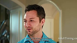 A sensual masseuse gives her former husband a happy ending at AdultTiming