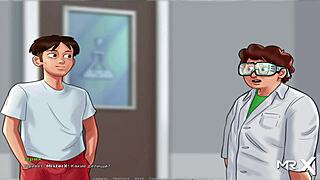 Summertime Saga - Teacher suspects cock size anomaly E1 31