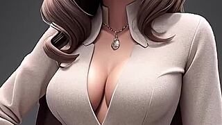 Beautiful anime babes get naked in this AI-generated porn video