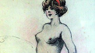 Erotic artwork from the good old days of Japan