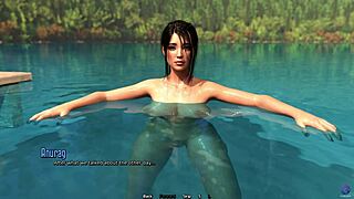 3D animated porn featuring big tits and Bukkake action