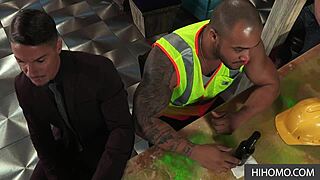 Gay toy use for subs: Skyy Knox and Jason Vario in action