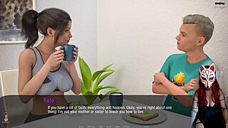 Kate’s outdoor adventure turns into a steamy session in this anime porn game
