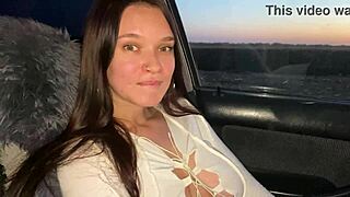 Girl next door sucks for cash in taboo scene