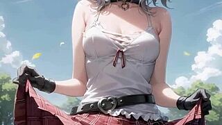 3D animated couple's kinky encounter with ASMR sounds