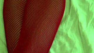 A French escort, a mature woman, shows her furry genitals to a young and innocent man