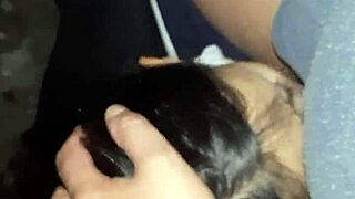 Wet pussy licking with my neighbor's daughter in POV