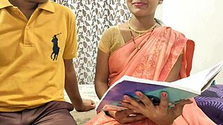Anal sex with the teacher in Hindi audio