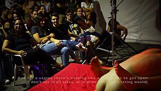 The scene of sex coaching with Pamela and Jesús
