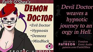 Hypnotic therapy with a demon doctor for forbidden desires