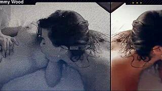 Hottest Latina ass swapping with huge euro cock