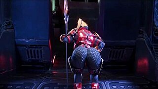 A hot girl from the sangheili is fucking with her man, showcasing passion