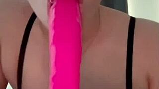 Horny British Slut Masturbates Solo with Toys