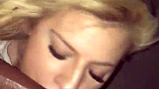 I'm eating this big black cock right now.