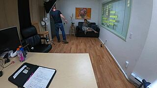 nataly dewalt in a casting interview