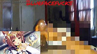 Watch this big black cock solo masturbation end in cumshot, what turns you on?