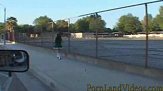 young brunette teen courtney joins reality show activities