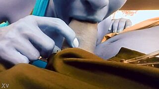 Delicious blowjob session 😋 with hot babe