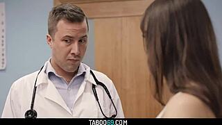 Pregnant Lexi Luna drilled hard in doctor’s office