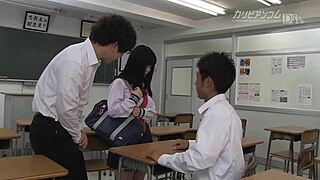 Ayashi Sayaka and Oki Kaede explore shaved desires in Pantsu Gakuen episode three with Koda Yuki and Katsura Kiuni